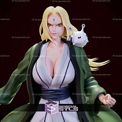 Tsunade Stand Rock Base STL Files