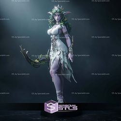 Tyrande Whisperwind Warcraft 274mm STL Files