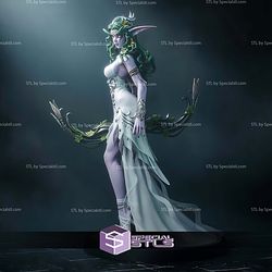 Tyrande Whisperwind Warcraft 274mm STL Files