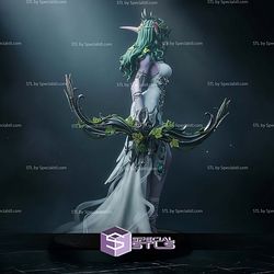 Tyrande Whisperwind Warcraft 274mm STL Files