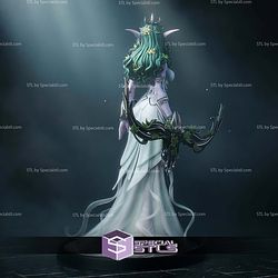 Tyrande Whisperwind Warcraft 274mm STL Files