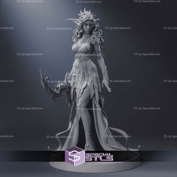 Tyrande Whisperwind Warcraft 274mm STL Files