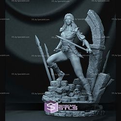 Valeria Conan Skull Base STL Files