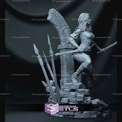 Valeria Conan Skull Base STL Files