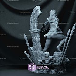 Valeria Conan Skull Base STL Files