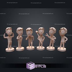Vault Boy Bobblehead Pack STL Files