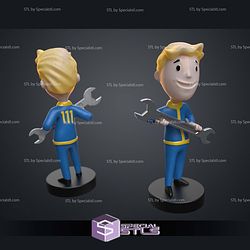 Vault Boy Bobblehead Pack STL Files