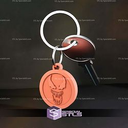 Venom Keychain STL Files