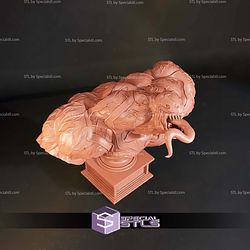 Venom Smoke Bust 108mm STL Files