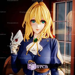Violet Evergarden Letter STL Files