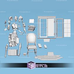 Violet Evergarden Letter STL Files