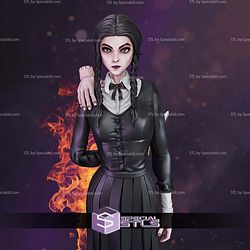 Wednesday New Style 205mm STL Files