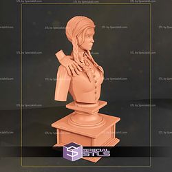 Wednesday New Style Bust 100mm STL Files