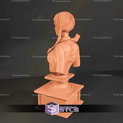 Wednesday New Style Bust 100mm STL Files