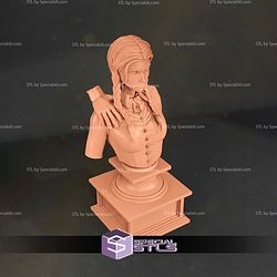 Wednesday New Style Bust 100mm STL Files