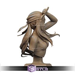 Winry Rockbell Mechanical Bust STL Files