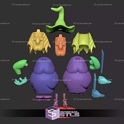 Witch Hazel Looney Tunes STL Files