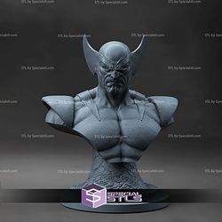 Wolverine Comic Basic Pose Bust STL Files