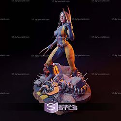 X-23 Combat Pose STL Files