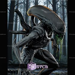 Xenomorph Alien 380mm STL Files