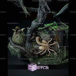 Xenomorph Alien 380mm STL Files
