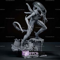 Xenomorph Alien 380mm STL Files