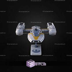 Y Wing Vehicle Kit Card STL Files
