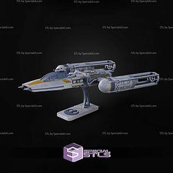 Y Wing Vehicle Kit Card STL Files