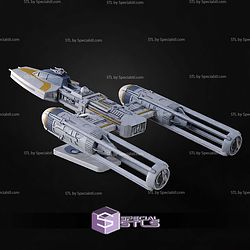 Y Wing Vehicle Kit Card STL Files