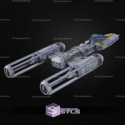 Y Wing Vehicle Kit Card STL Files