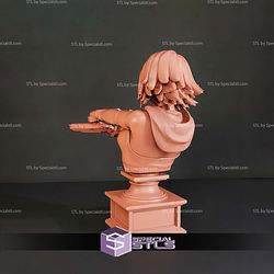 Yuna Bust 111mm STL Files