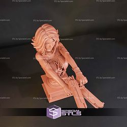 Yuna Bust 111mm STL Files