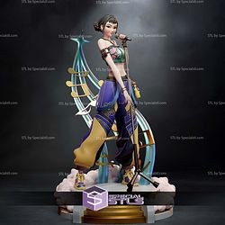 Zoey K-pop Demon Hunters Cloud Base STL Files