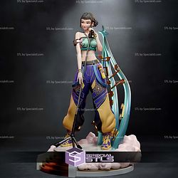 Zoey K-pop Demon Hunters Cloud Base STL Files