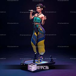 Zoey Singing KPop Demon Hunter STL Files