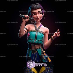 Zoey Singing KPop Demon Hunter STL Files