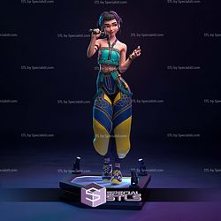 Zoey Singing KPop Demon Hunter STL Files