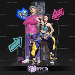Zoey Stage Kpop Demon Hunter STL Files