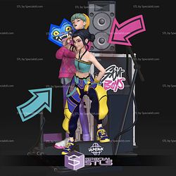 Zoey Stage Kpop Demon Hunter STL Files