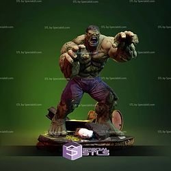 Zombie Hulk 1-6 STL Files