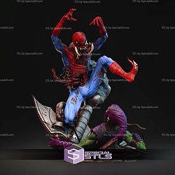 Zombie Spiderman vs Green Goblin STL Files
