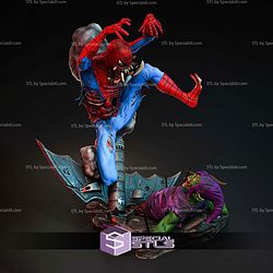 Zombie Spiderman vs Green Goblin STL Files