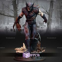 Zombie X Force Wolverine STL Files