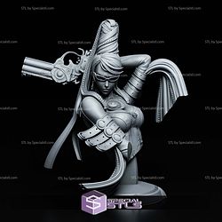 Bayonetta Bust 150mm STL Files