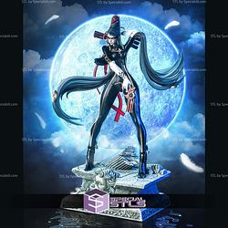 Bayonetta Moon 408mm STL Files