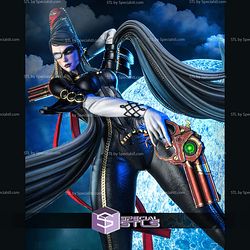 Bayonetta Moon 408mm STL Files
