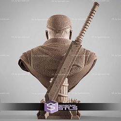Blade Portrait Bust 318mm STL Files