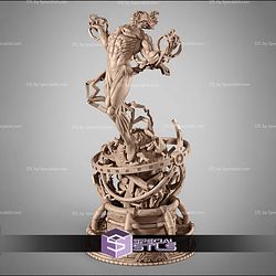 Captain Atom DC Hero STL Files