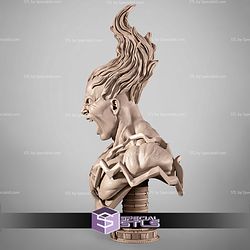 Captain Atom Portrait Bust 376mm STL Files
