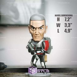 Chibi STL Collection Crosshair